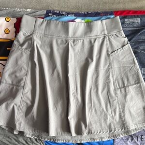 32 Degrees Heather Gray A-Line Skirt